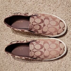 Coach slip on sneakers